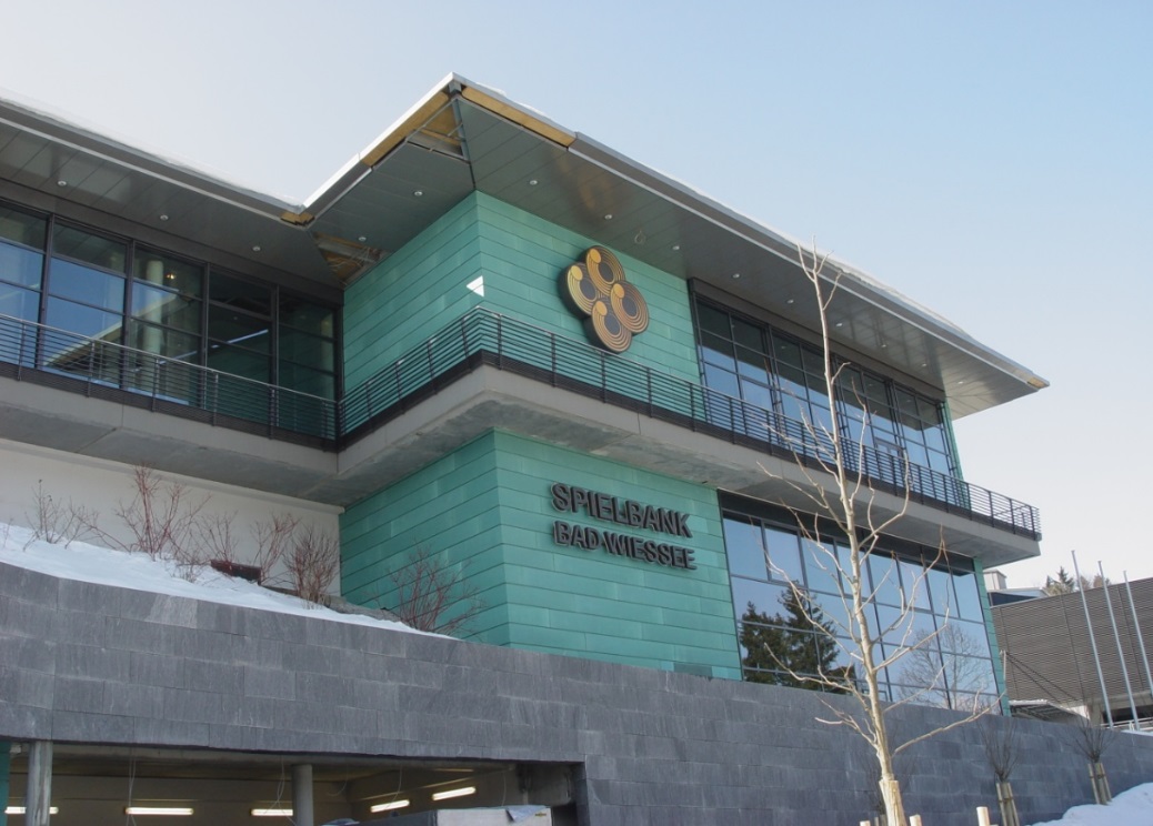 Neubau Spielbank Bad Wiessee mit Parkhaus